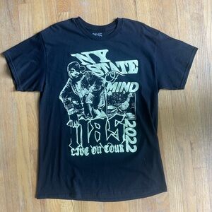 2022 Nas Black New York State of Mind Concert Tour SHIRT L BRAND NEW Official